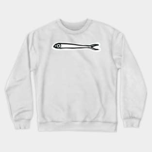 Lonesome skinny fish I/IV (cut-out) Crewneck Sweatshirt